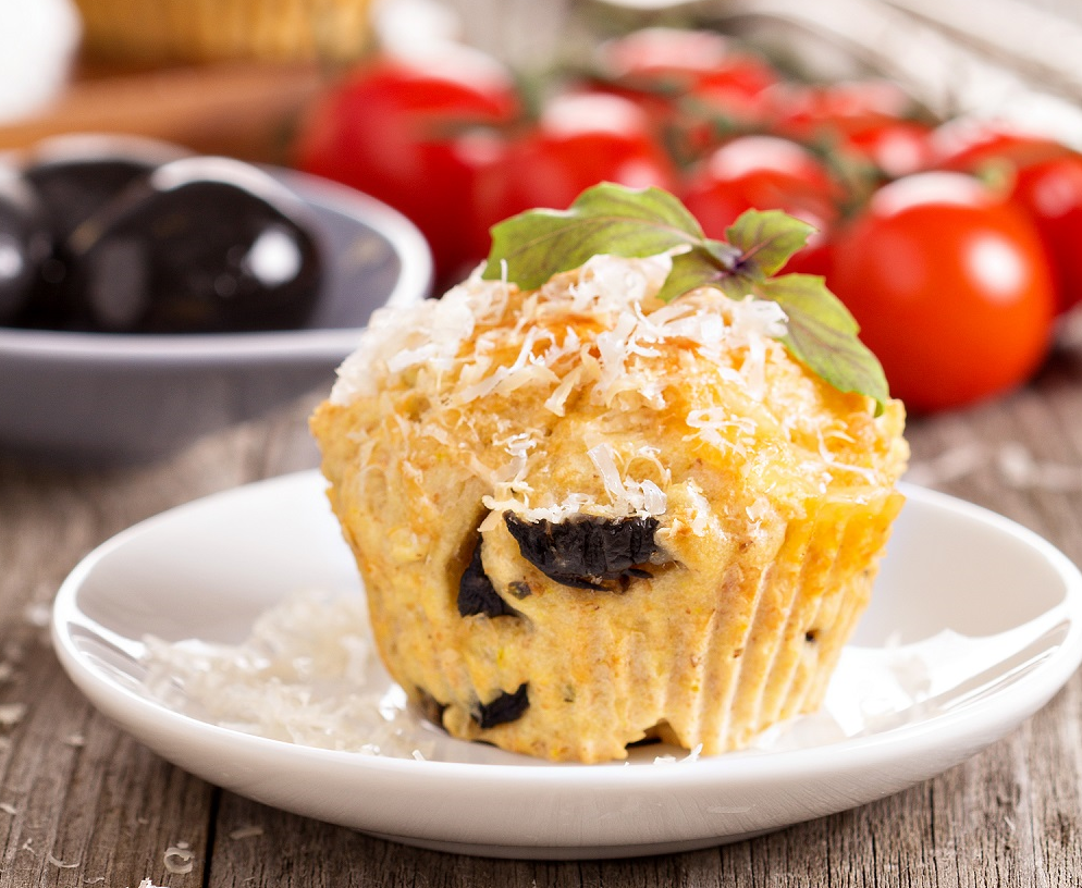 Feta, Herb & Olive Muffins True Health magazine